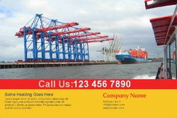 Bluewater Transport - 24" x 16"