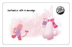 Mouse and Rabbit+Snow