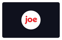 Joe Logo on Navy