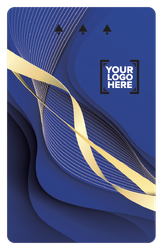 Blue and Gold Ribbon