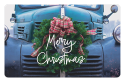Truck and Wreath