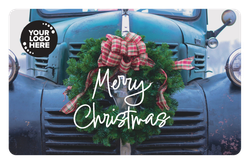 Truck and Wreath