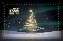 Winter Tree Neon Joe POS