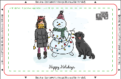 Happy Holidays Dog