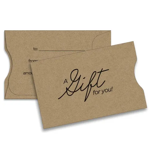 Kraft Card Sleeves