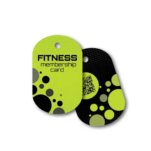 Oval Key Tag