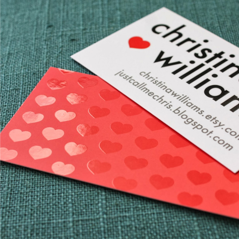 Business Cards – with SPOT UV