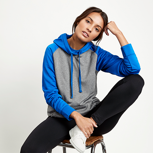 Hoodie Deux Tons Femme SW025L