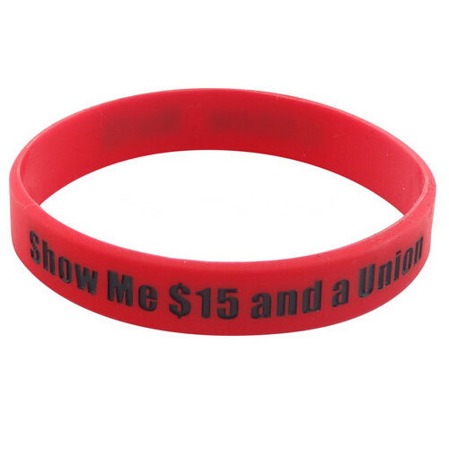 Silicone wristband