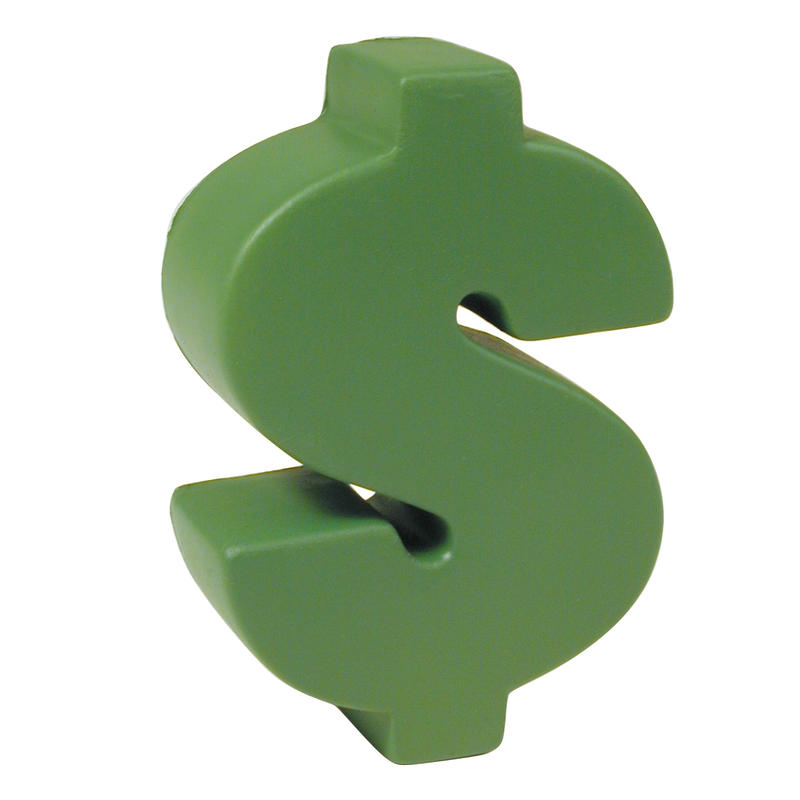 EXBT22-FB031 - Dollar Sign Stress ball