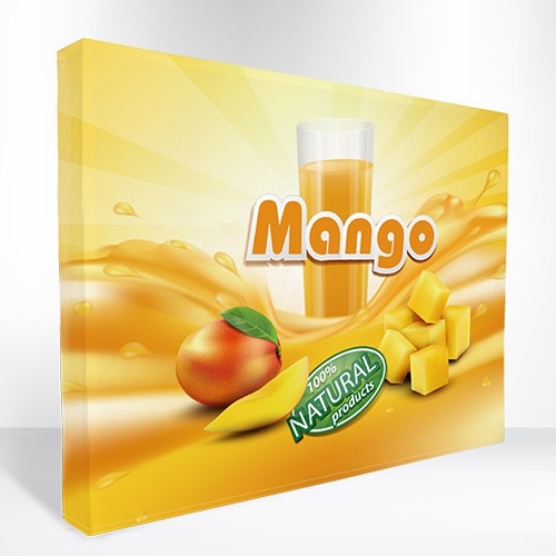 Straight pop-up backwall