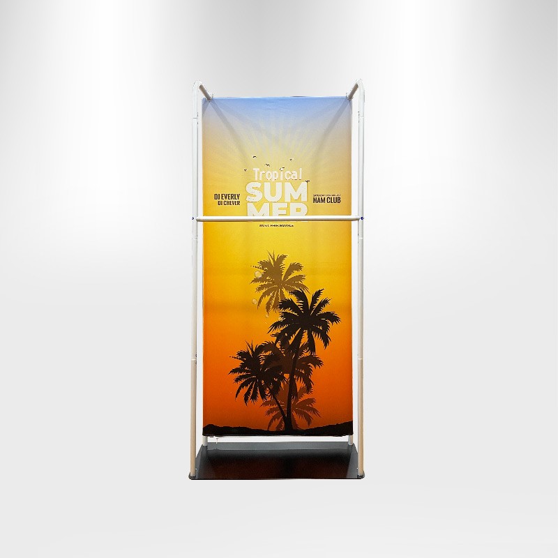 Support à vêtements tubulaire