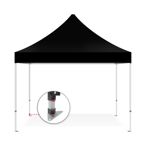 Blank 10x10 exhibition tent