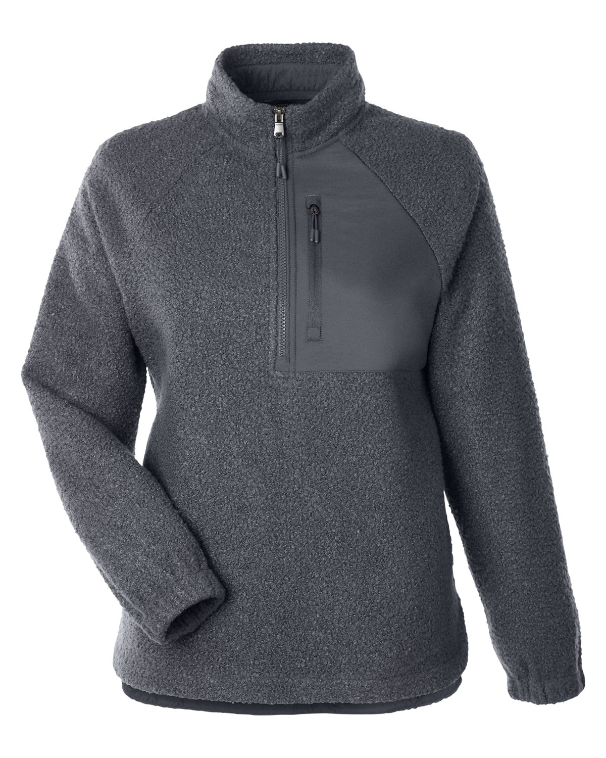 EXA-NE713W - North End Aura - Ladies Sweater Fleece Quarter zip 5