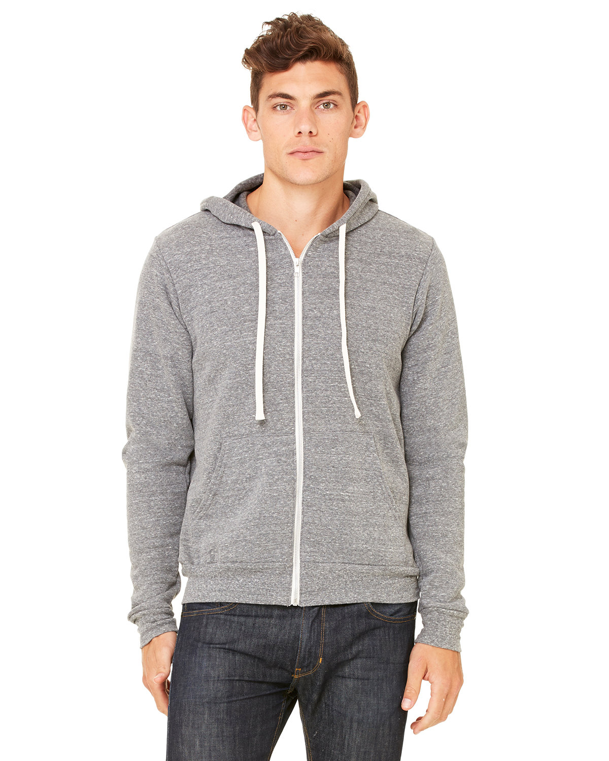 EXA-3909 - Bella + Canvas  - Fleece Sweatshirt full zip 7