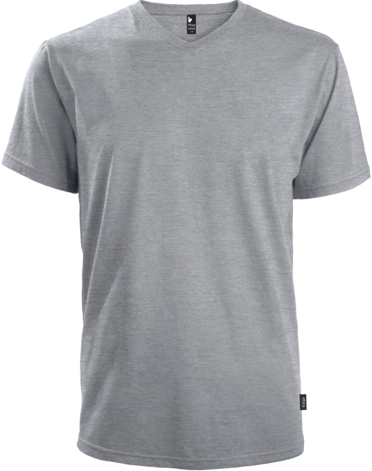 EXAT-100546U - T-Shirt col en V Unisexe 7
