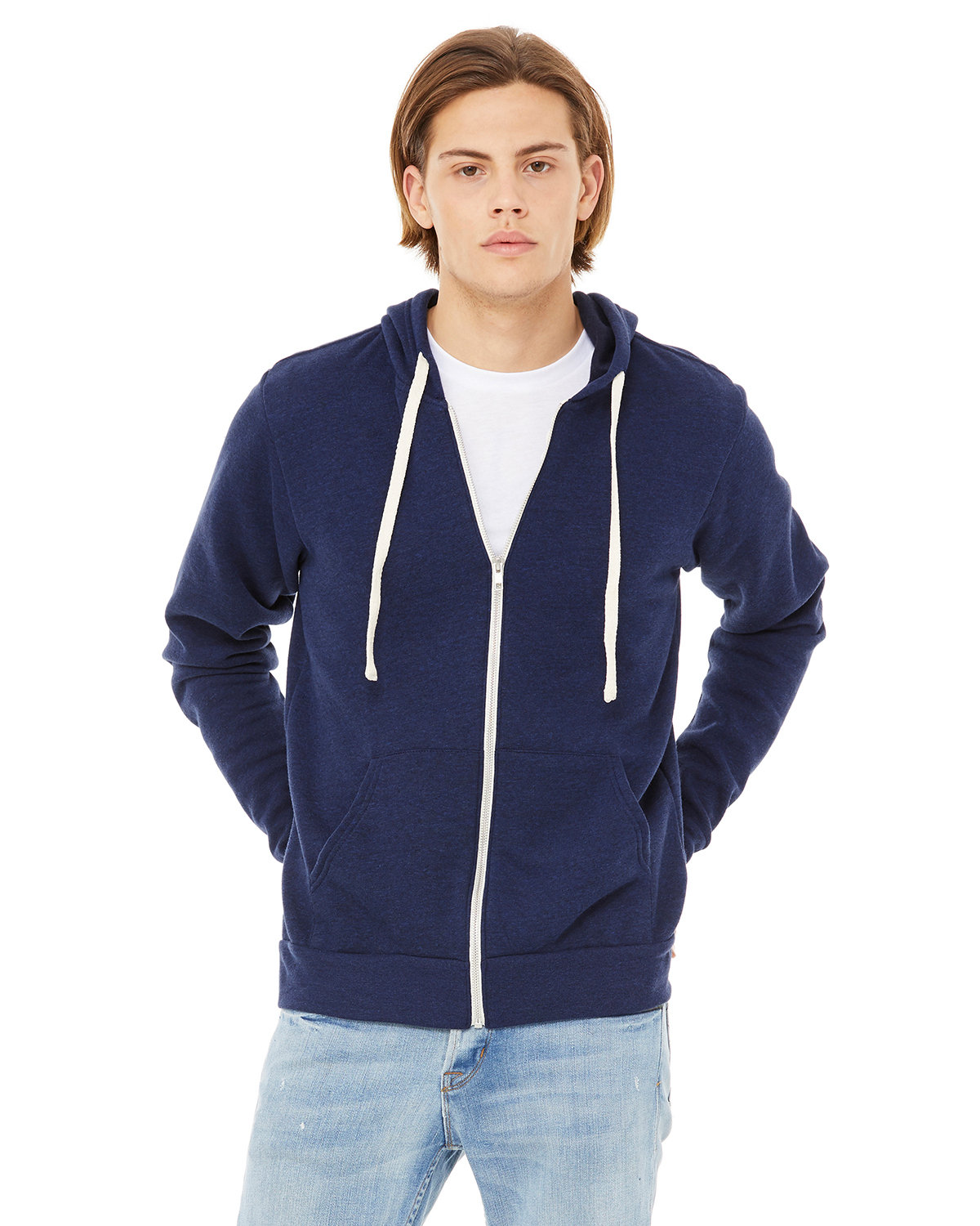 EXA-3909 - Bella + Canvas  - Fleece Sweatshirt full zip 6