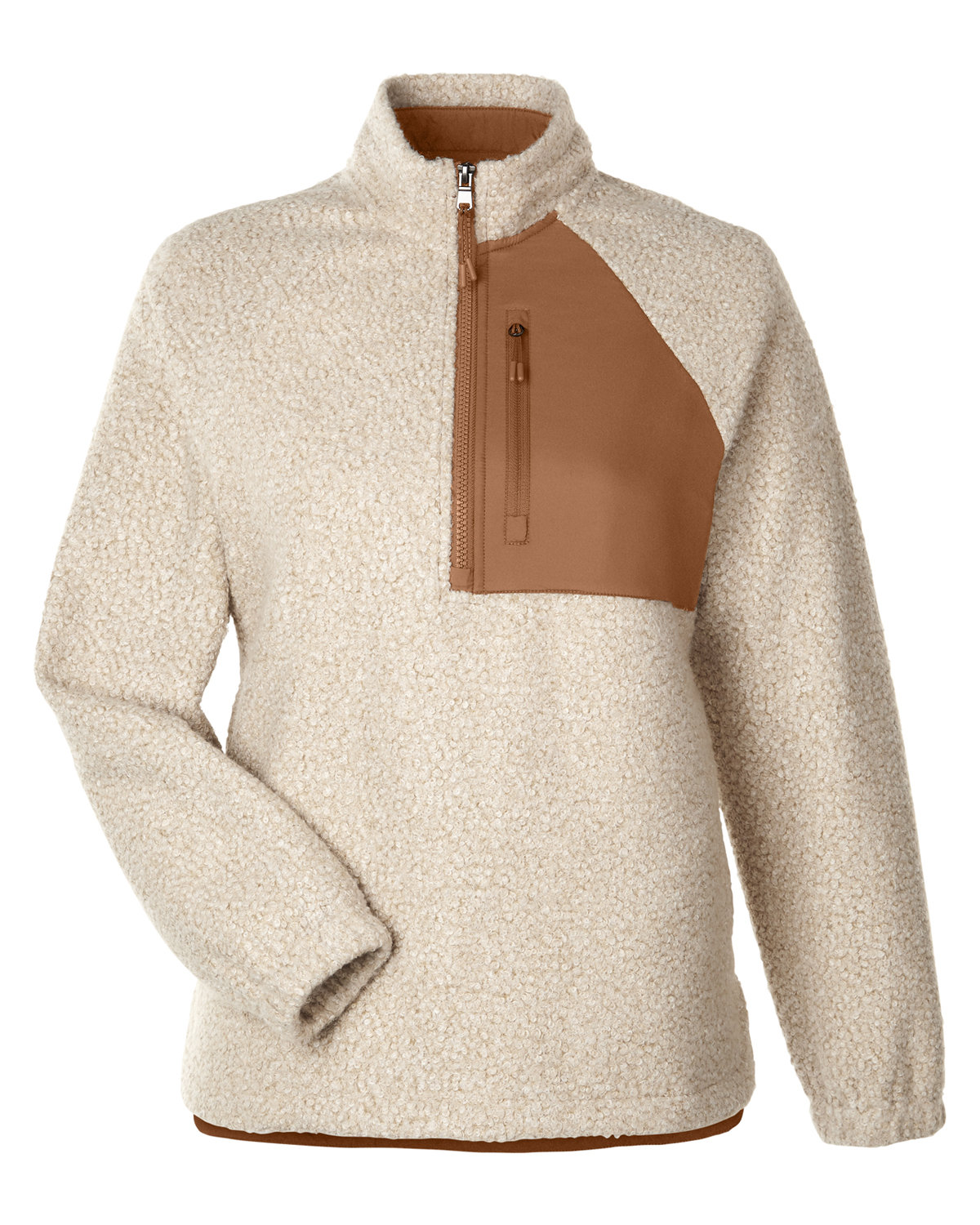 EXA-NE713W - North End Aura - Ladies Sweater Fleece Quarter zip 6