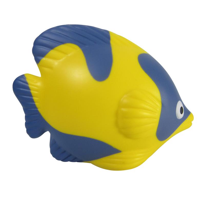 Poisson jaune et bleu