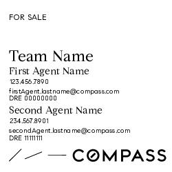 Compass Double Agent 24x24 White Panel - Team Name Big