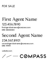 Compass Hillsborough HOA Double Agent 12x15 White Panel