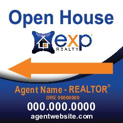 20x20 Open House Sign