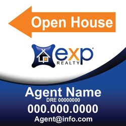 20x20 Open House Sign