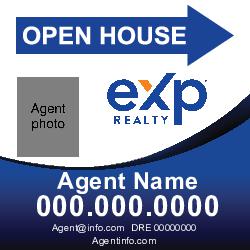 20x20 Open House Sign