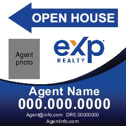 20x20 Open House Sign