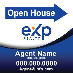 20x20 Open House Sign