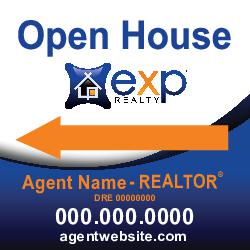 24x24 Open House Sign