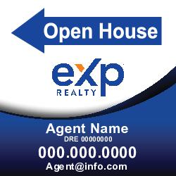 24x24 Open House Sign