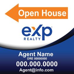 24x24 Open House Sign