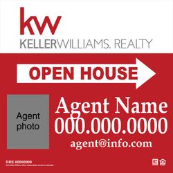 24x24 Open House Sign