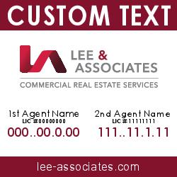 4x4 Double Agent Commercial Sign