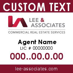 4x4 Commercial Sign