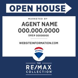24x24 Open House Sign - Collection