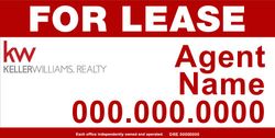 4x8 Commercial Sign - For Lease