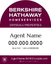 24x30 Standard Dome Panel - Cabernet and White