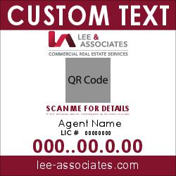 4x4 Commercial Sign - Big QR Code