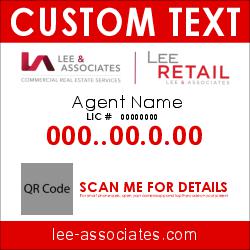 4x4 Retail Sign - Small QR Code