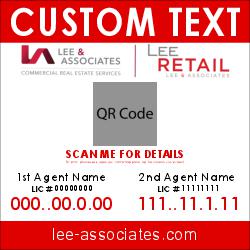 4x4 Double Agent Retail Sign - Big QR Code