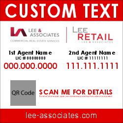 4x4 Double Agent Retail Sign - Small QR Code