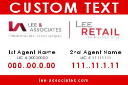 4x6 Double Agent Retail Sign