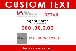4x6 Retail Sign - Small QR Code