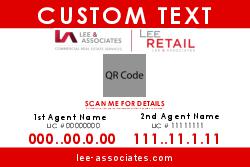 4x6 Double Agent Retail Sign - Big QR Code
