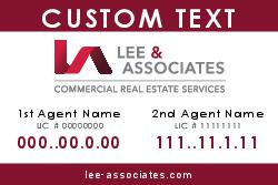 4x6 Double Agent Commercial Sign
