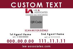 4x6 Double Agent Commercial Sign - Big QR Code