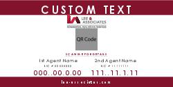 4x8 Double Agent Commercial Sign - Big QR Code