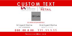 4x8 Double Agent Retail Sign - Big QR Code